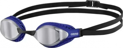 Окуляри для плавання Arena AIR-SPEED MIRROR срібно-синьо-чорні 003151-103