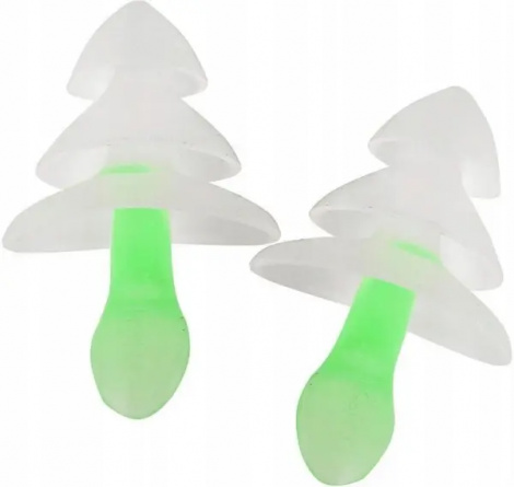 Беруши Arena EARPLUG PRO бело-зеленые 000029-126