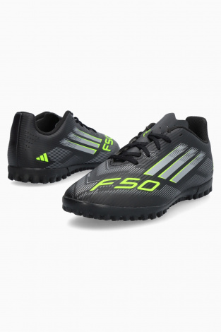 Детские сороконожки adidas F50 Club TF Junior - черный
