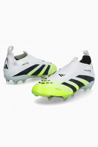 Дитячі бутси adidas Predator Elite LL FG Junior - білий