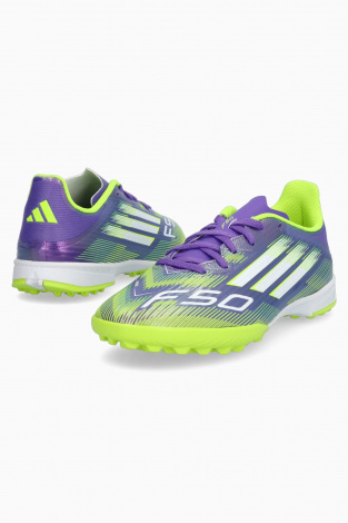 Дитячі сороконіжки adidas F50 League TF Junior - Фіолетовий