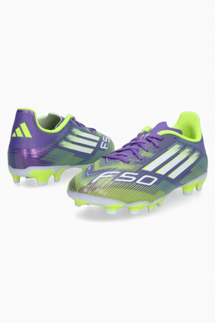 Дитячі бутси adidas F50 League MG Junior - Фіолетовий