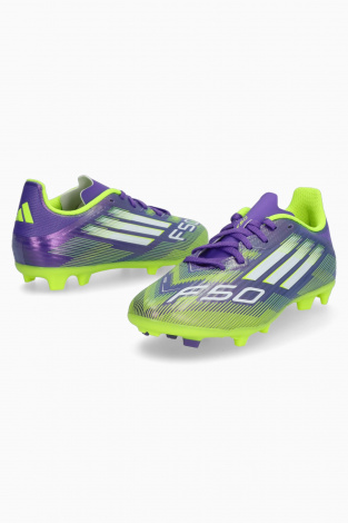 Дитячі бутси adidas F50 League FG/MG Junior - Фіолетовий