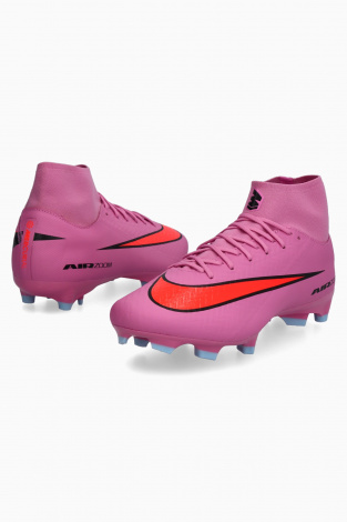 Бутсы Nike Zoom Mercurial Superfly 10 Academy FG/MG - Бордовый