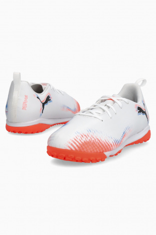 Детские сороконожки Puma Future 8 Play TT+ Mid Junior - белый