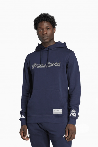 Кофта adidas Real Madrid 25/26 US Pack - темно-синій