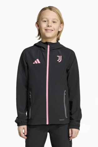 Детская ветровка adidas Juventus FC 25/26 Competition Vis Tech Junior - черный