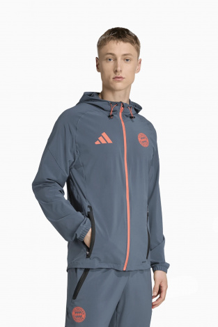Ветровка adidas FC Bayern 25/26 Vis Tech Travel - серый