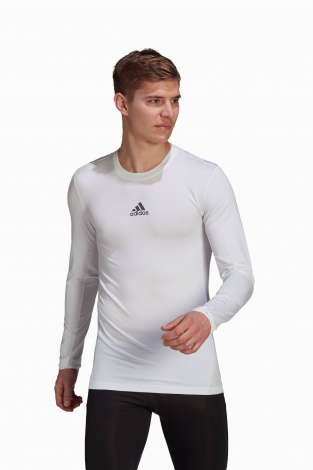 Термофутболка adidas Techfit Compression LS - белый