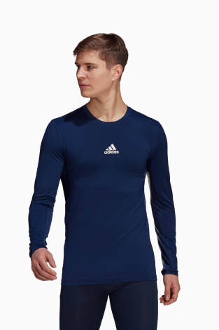 Термофутболка adidas Techfit Compression LS - синий