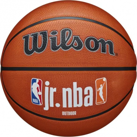Баскетбольный мяч Wilson JR NBA FAM LOGO AUTH OUTDOOR оранжевый