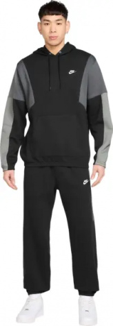 Спортивний костюм Nike CLUB FLEECE HOODED TRACK GX чорно-сірий HV1165-010