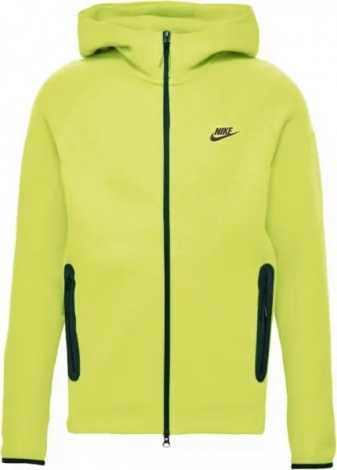 Толстовка підліткова Nike TECH FLEECE лимонна FD3285-357