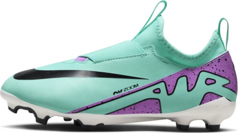 Бутсы детские Nike JR ZOO VAPOR 15 ACADEM FG/MG бирюзовые DJ5617-300