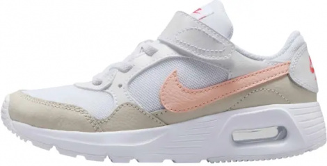 Кросівки дитячі Nike AIR MAX SC (PSV) біло-бежево-персикові CZ5356-122
