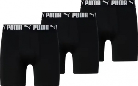 Труси (боксерки) Puma ATHLETIC BOXER BRIEFS 3P чорні (3 штуки) 859429-01