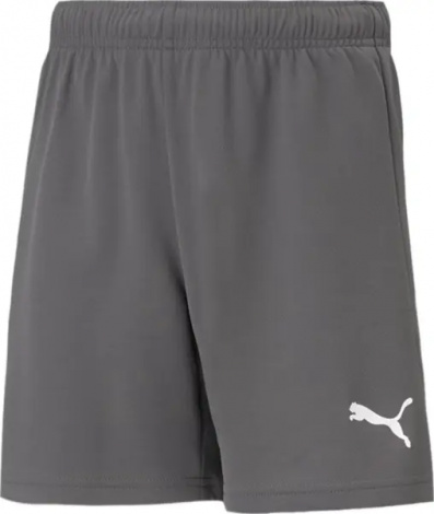Шорты детские Puma TEAMRISE SHORT JR серые 704943-13