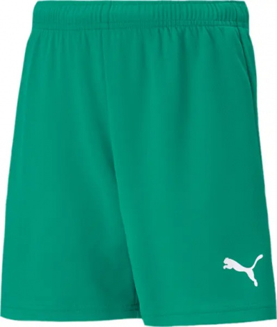 Шорти дитячі Puma TEAMRISE SHORT JR зелені 704943-05