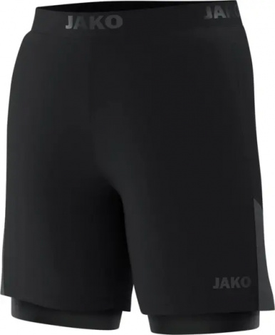 Шорты Jako POWER 2-в-1 черные 6276-800