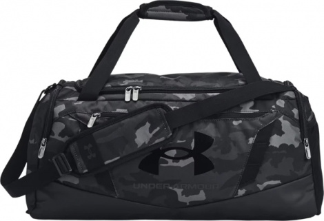 Сумка спортивна Under Armour UNDENIABLE 5.0 DUFFLE SM чорно-сірий камуфляж 1369222-007