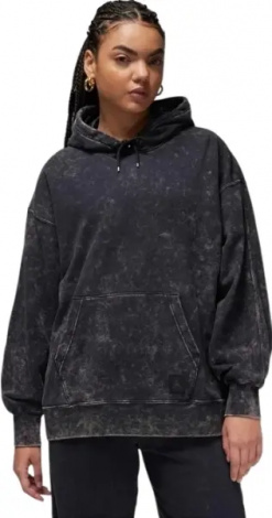 Худи женское Nike JORDAN FLIGHT FLEECE черное FN5738-010