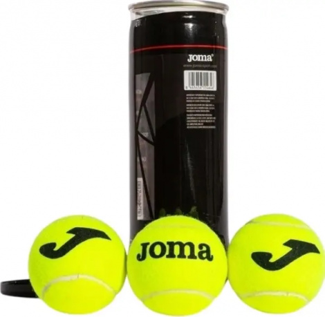 Набор мячей для падл-тенниса Joma TOURNAMENT желтый (3 штуки) 400999.900