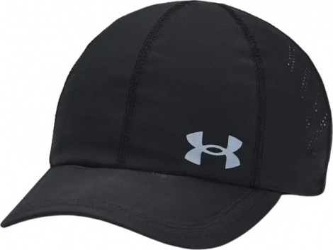Кепка для бігу жіноча Under Armour ISO-CHILL LAUNCH ADJUSTABLE чорна 1383478-001