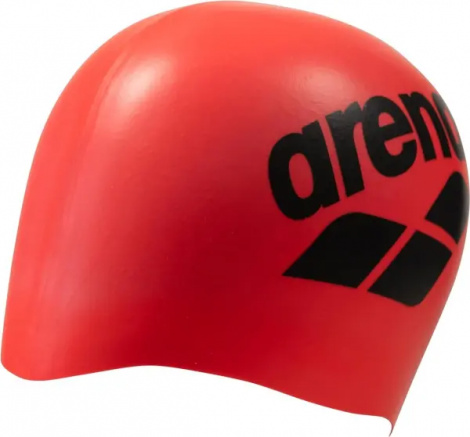 Шапочка для плавання Arena BIG LOGO CAP темно-помаранчево-чорна 009276-204