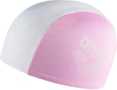 Шапочка для плавання дитяча Arena POLYESTER II KIDS світло-рожево-біла 002491-101