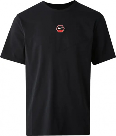 Футболка Nike DRI-FIT черно-красная IH4288-010