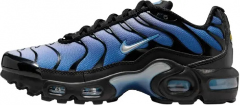 Кросівки підліткові Nike AIR MAX PLUS (GS) блакитно-чорні IB2867-001