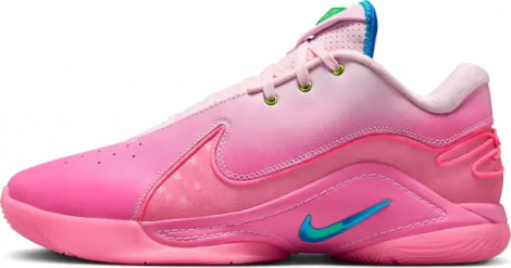 Кросівки баскетбольні Nike LEBRON XXII SN рожево-синьо-зелені HV8455-600