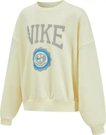 Світшот підлітковий Nike SPORTSWEAR CLUB FRENCH TERRY кремовий HJ3373-113