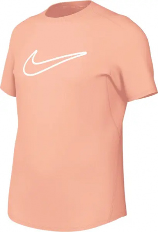 Футболка подростковая Nike ONE FITTED DRI-FIT персиковая FZ5600-844