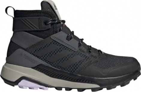 Черевики для хайкінгу жіночі Adidas TERREX TRAILMAKER MID чорно-сірі FU7243