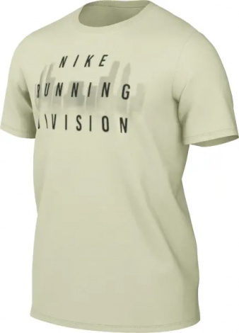 Футболка для бега Nike DRI-FIT RUNNING DIVISION светло-зеленая FQ3916-371