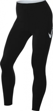 Легінси жіночі Nike SWOOSH FAST 7/8 чорні FN3268-010