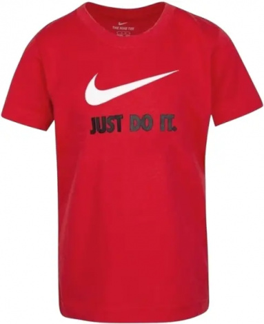Футболка підліткова Nike SPORTSWEAR JDI SWOOSH червона AR5249-687