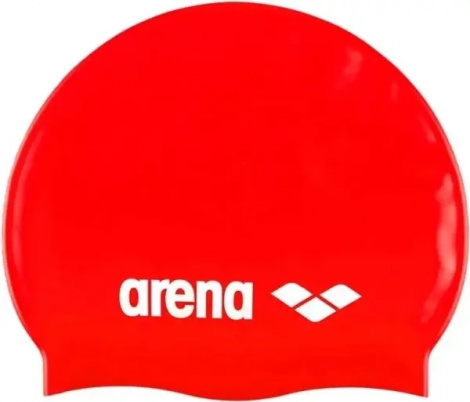 Шапочка для плавання Arena CLASSIC SILICONE червона 91662-044