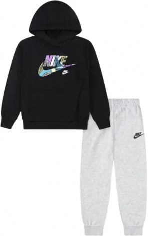 Спортивний костюм дитячий Nike OUTSIDE THE LINES чорно-сірий 86M692-GAK