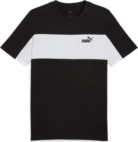Футболка Puma ESSENTIALS черно-белая 684685-01