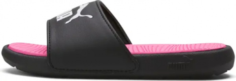 Шлепанцы детские Puma COOL CAT 2.0 черно-розовые 390884-03