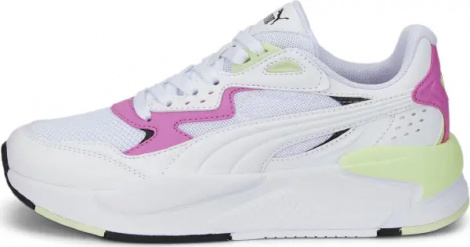 Кросівки дитячі Puma X-RAY SPEED біло-рожево-салатові 384898-05