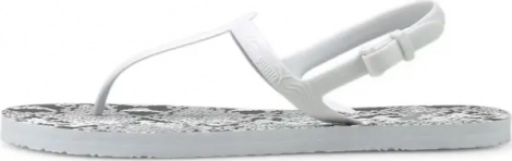 Сандали женские Puma COSY UNTAMED бело-черные 375213-03