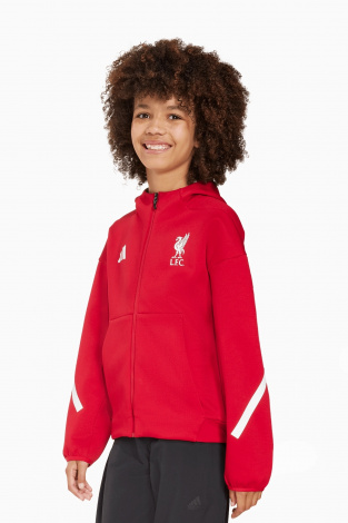 Кофта adidas Liverpool FC 25/26 ZNE Anthem Junior - червоний