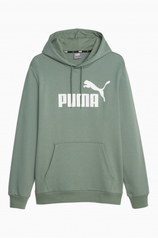 Кофта Puma Essentials Big Logo - зеленый