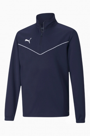 Кофта Puma teamRISE 1/4 Zip Top Junior - темно-синий
