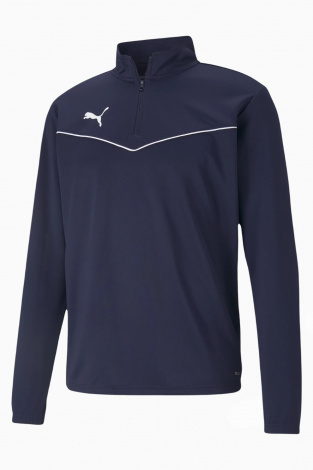 Кофта Puma teamRISE 1/4 Zip Top - темно-синий