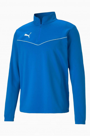 Кофта Puma teamRISE 1/4 Zip Top - синий