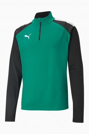 Кофта Puma teamLIGA 1/4 Zip Top - зелений